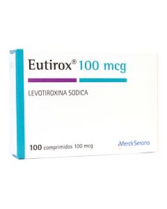 EUTIROX 100 MCG X 100 COMP.