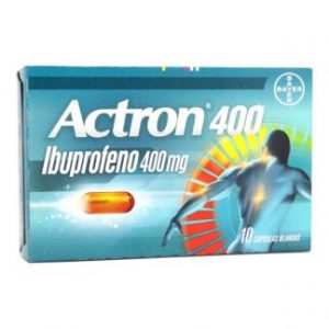 ACTRON CAP.BL. 400 MG.10