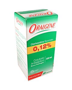 ORALGENE SOLUCION 1,2%O 500ML.
