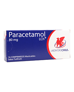 PARACETAMOL 80 MG 16 COMP. L.CH.