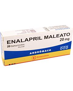ENALAPRIL 20 MG 20 COMP.