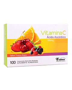 VITAMINA C 100 MG 100 COMP.