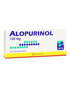 ALOPURINOL 100 MG 20 COMP.