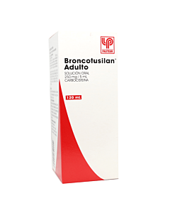 BRONCOTUSILAN JARABE 250MG/5ML CARBOCISTEINA ADULT