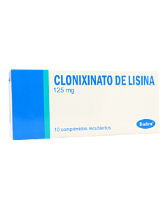 CLONIXINATO DE LISINA 125MG 10 COMP.