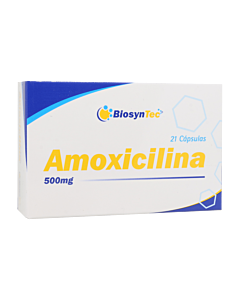 AMOXICILINA 500 MG 21 CAP.