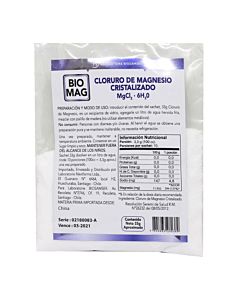 CLORURO DE MAGNESIO 33GRS