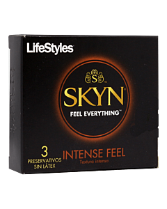 SKYN INTENSE FEEL CAJA X 3