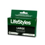 LIFESTYLES LARGE C/ESPERMICIDA PRESERVATIVO DE LAT