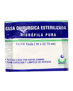 GASA QUIRURGICA 1 X 1/4 Y