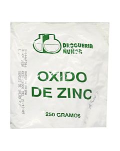 OXIDO DE ZINC 250 GR