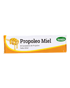 CARAMELO PROPOLEO MIEL X 10