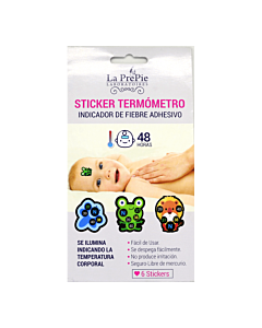 stiker termometro adhesivo x 6