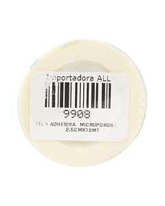 TELA ADHESIVA MICROPORE 2.5 CM X 10 MT